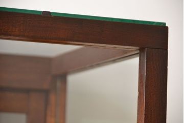 アンティーク家具　アンティーク　店舗什器にぴったりな木製ガラスケース