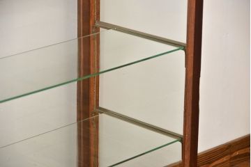 アンティーク家具　アンティーク　店舗什器にぴったりな木製ガラスケース