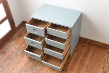 アンティーク家具　小物収納にぴったり!ペイントローチェスト