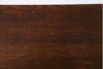 アンティーク家具　アンティーク　天板ナラ材の薄型テーブル(1)