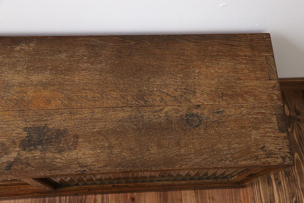 レトロ家具　昭和レトロ　TVボードにぴったりな木製ローボード