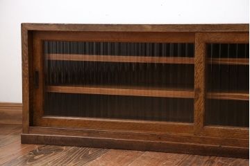 レトロ家具　昭和レトロ　TVボードにぴったりな木製ローボード