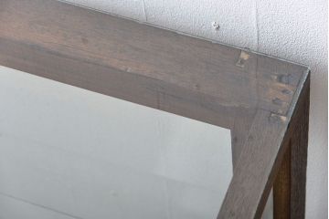 アンティーク家具　アンティーク　ナチュラルな古い木製ガラスケース