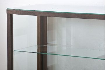 アンティーク家具　アンティーク　ナチュラルな古い木製ガラスケース