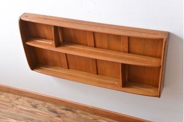 ヴィンテージ家具　イギリスビンテージ　アーコール　シンプルなウォールシェルフ