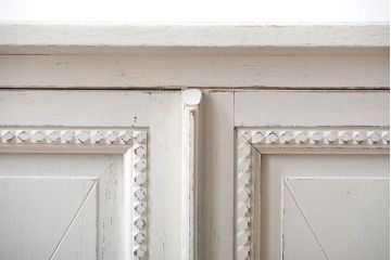 アンティーク家具　アンティーク　おしゃれなペイントキャビネット