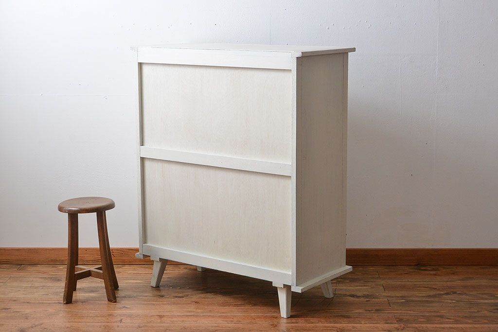 アンティーク家具　アンティーク　おしゃれなペイントキャビネット