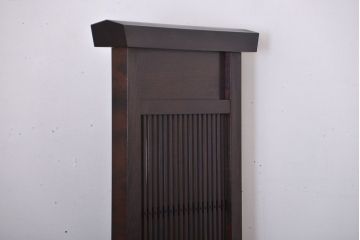 中古　九州民芸家具　和風な衝立て