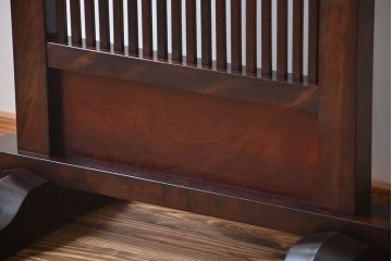 中古　九州民芸家具　和風な衝立て