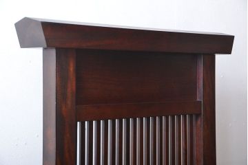 中古　九州民芸家具　和風な衝立て