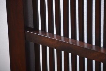 中古　九州民芸家具　和風な衝立て