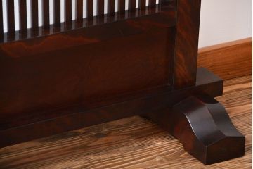 中古　九州民芸家具　和風な衝立て