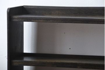 アンティーク家具　アンティーク　古い木製のシンプルな本棚