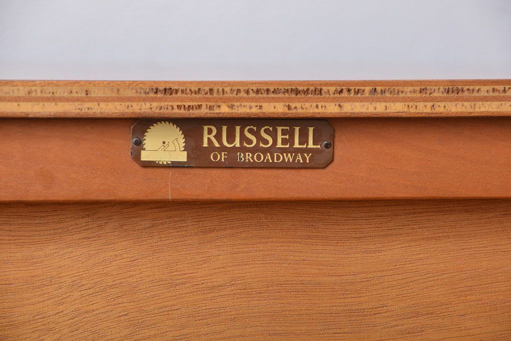 北欧家具 GORDON RUSSELL シンプルでおしゃれな収納棚付きサイドテーブル