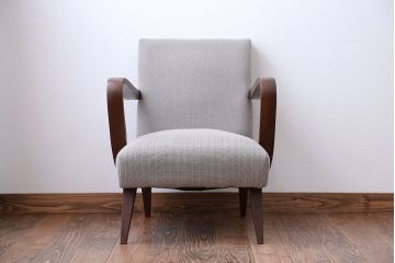 アンティーク家具　シンプルでモダンな1人掛けソファ(1)