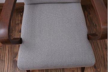 アンティーク家具　シンプルでモダンな1人掛けソファ(1)