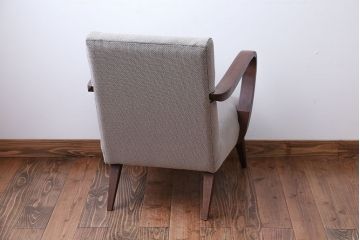 アンティーク家具　シンプルでモダンな1人掛けソファ(2)