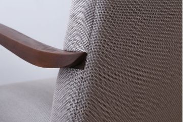 アンティーク家具　シンプルでモダンな1人掛けソファ(2)