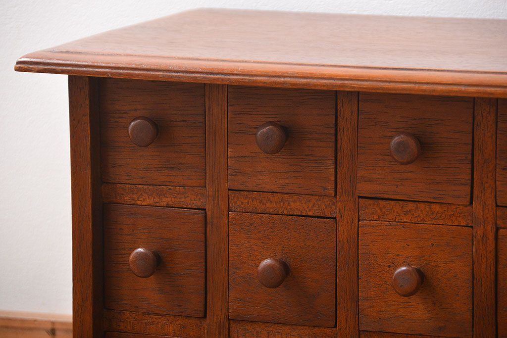 中古　海外輸入品　かわいい木製小引き出し