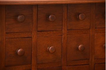 中古　海外輸入品　かわいい木製小引き出し