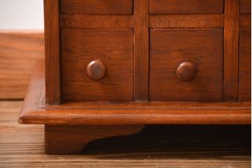 中古　海外輸入品　かわいい木製小引き出し