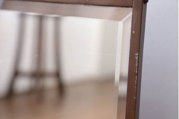 イギリスアンティーク　カットガラスファイヤースクリーン