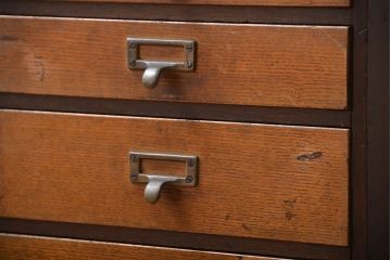 レトロ家具　昭和レトロ　古い木製のかわいい小引き出し