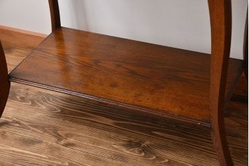 アンティーク家具　イギリスアンティーク　オーク材のおしゃれなサイドテーブル