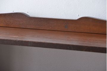 レトロ家具　昭和レトロ　大きくシンプルな楔(くさび)式本棚