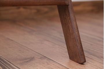 アンティーク雑貨　イギリスアンティーク　古い木製の折り畳み式ステップラダー(2)