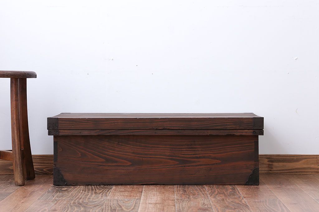 アンティーク雑貨　古民具・骨董　小物収納箱にぴったりの時代箱