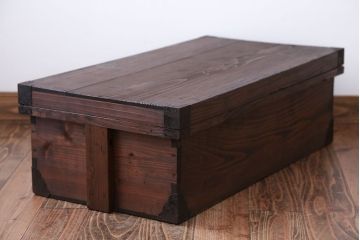 アンティーク雑貨　古民具・骨董　小物収納箱にぴったりの時代箱