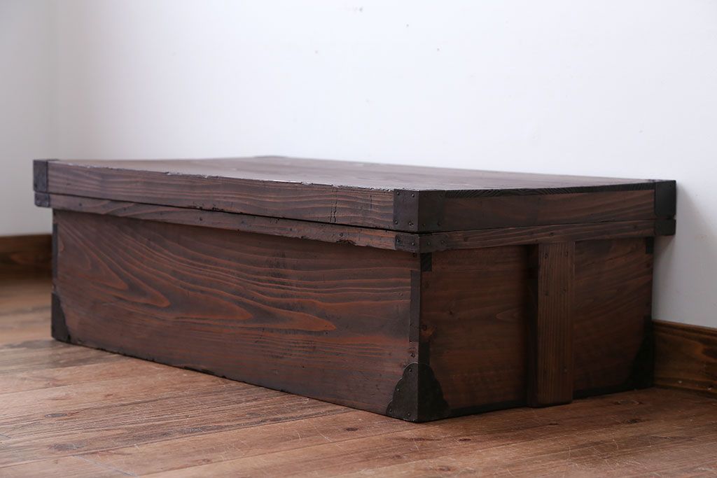 アンティーク雑貨　古民具・骨董　小物収納箱にぴったりの時代箱