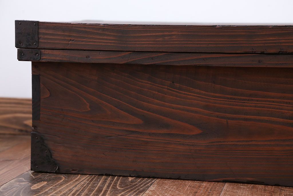 アンティーク雑貨　古民具・骨董　小物収納箱にぴったりの時代箱