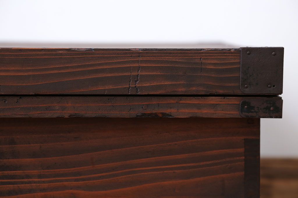 アンティーク雑貨　古民具・骨董　小物収納箱にぴったりの時代箱