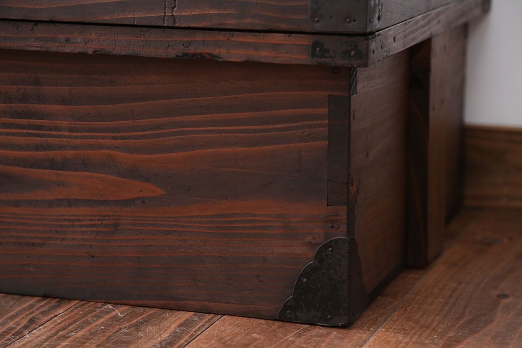 アンティーク雑貨　古民具・骨董　小物収納箱にぴったりの時代箱