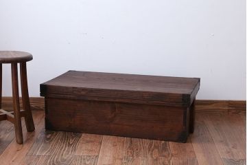 アンティーク雑貨　古民具・骨董　小物収納箱にぴったりの時代箱