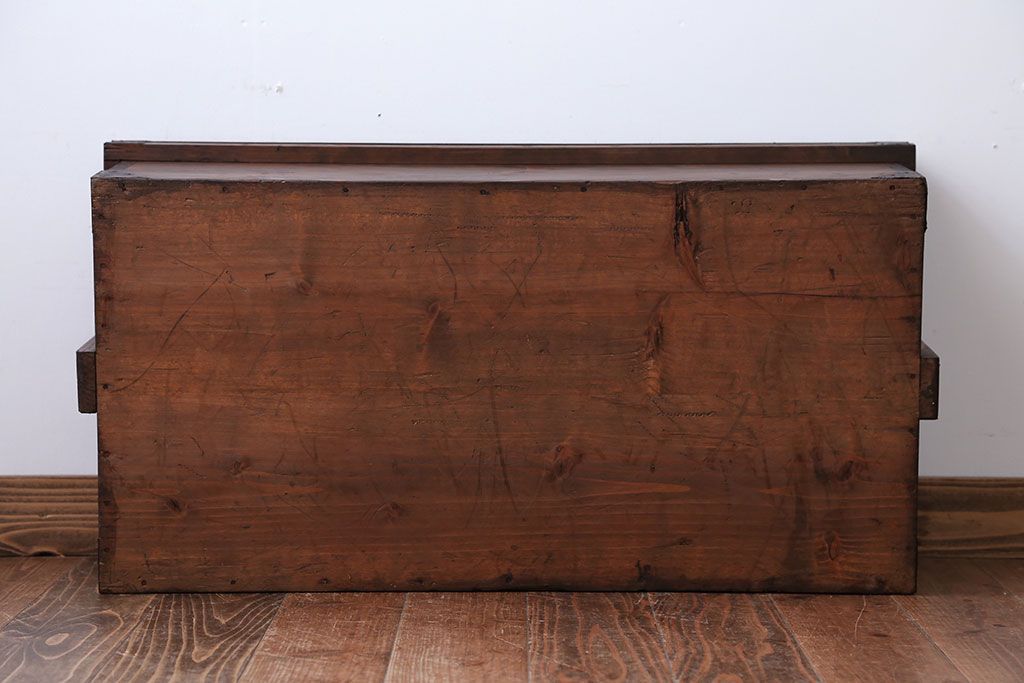 アンティーク雑貨　古民具・骨董　小物収納箱にぴったりの時代箱