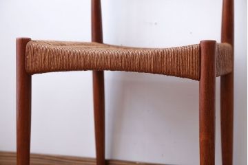 北欧家具　デンマーク製　ペーパーコードチェア(1)