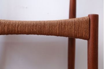 北欧家具　デンマーク製　ペーパーコードチェア(1)