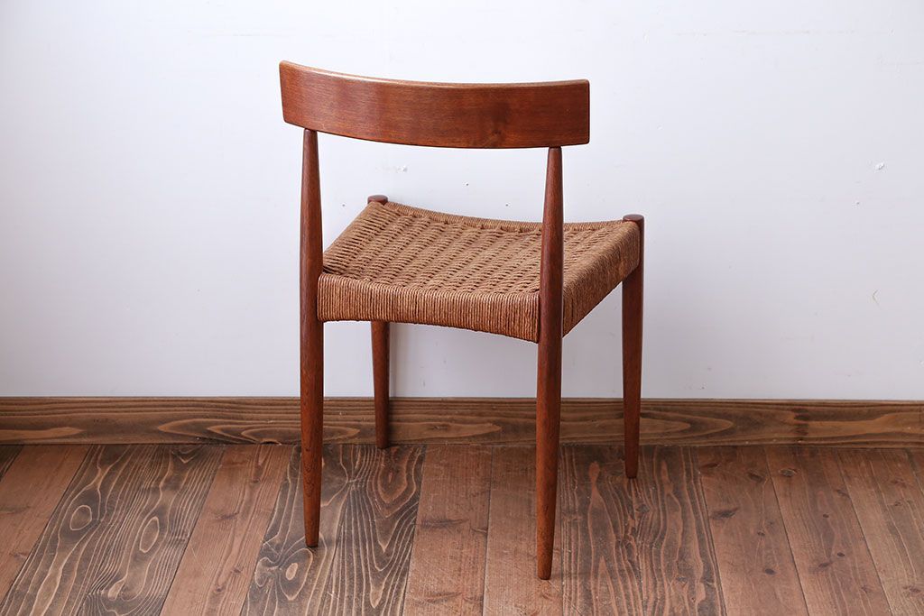 北欧家具　デンマーク製　ペーパーコードチェア(1)