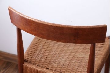 北欧家具　デンマーク製　ペーパーコードチェア(1)