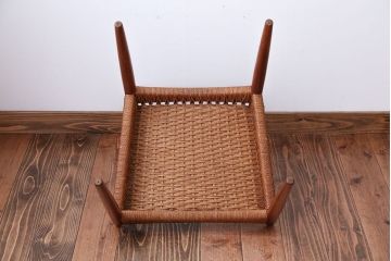 北欧家具　デンマーク製　ペーパーコードチェア(1)