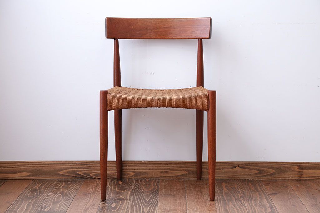 60年代 ヴィンテージ GS61 ペーパーコード ダイニングチェア デンマーク 60年代 ヴィンテージ GS61 ペーパーコード ダイニングチェア