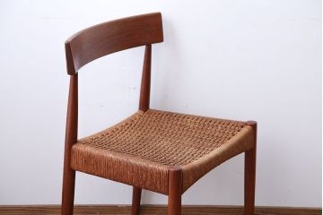 北欧家具　デンマーク製　ペーパーコードチェア(2)