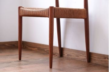 北欧家具　デンマーク製　ペーパーコードチェア(2)