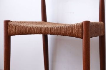 北欧家具　デンマーク製　ペーパーコードチェア(2)