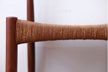 北欧家具　デンマーク製　ペーパーコードチェア(2)