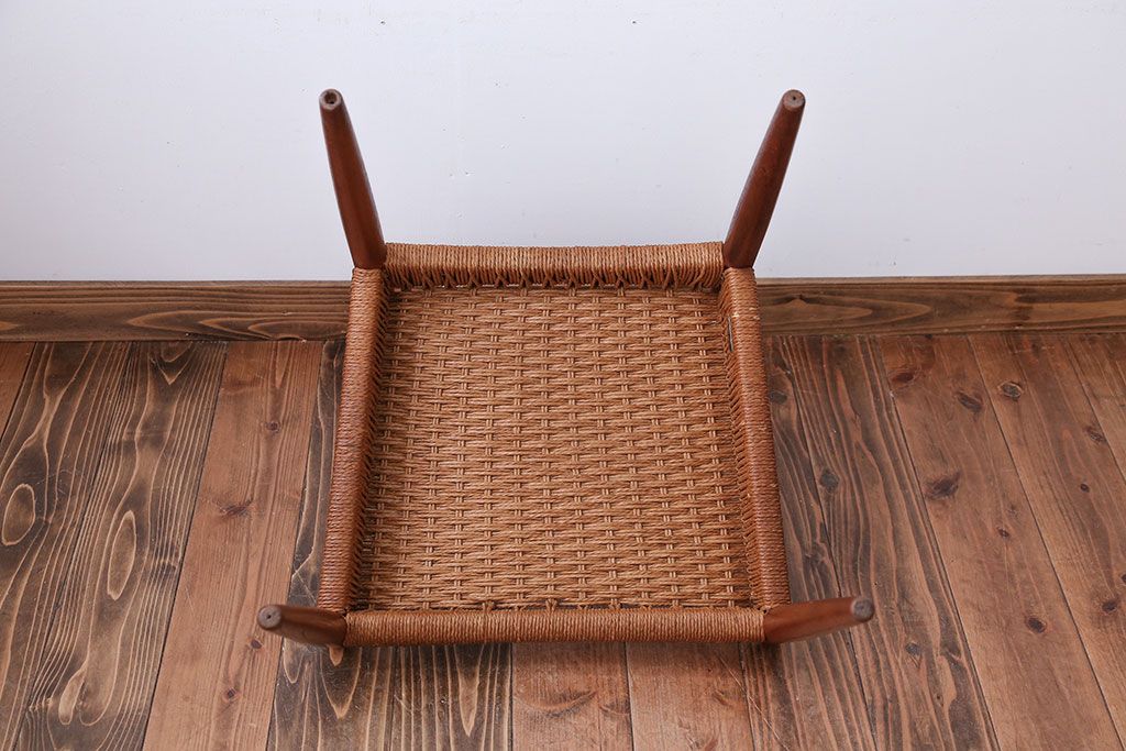 北欧家具　デンマーク製　ペーパーコードチェア(2)