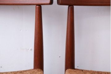 北欧家具　デンマーク製　ペーパーコードチェア2脚セット